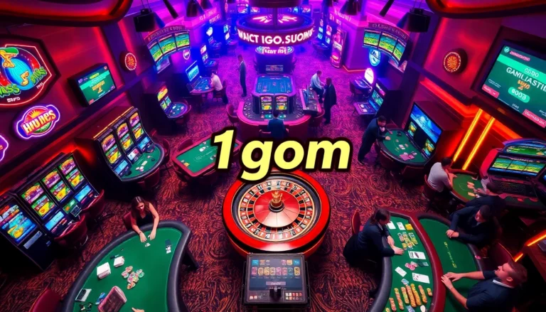 Experience the thrill of gambling at 1gom, where players engage in exciting casino games and sports betting.