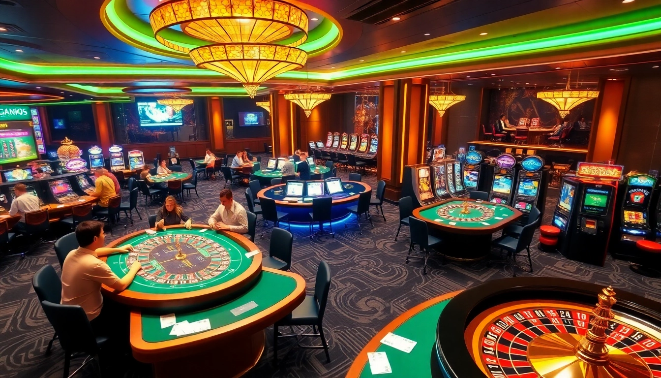 Experience the thrilling atmosphere of 789f com with engaged players at an online casino table.